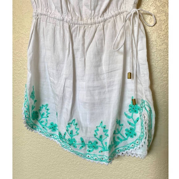 Cynthia Rowley White Strapless Romper - Picture 4 of 5